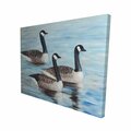 Fondo 16 x 20 in. Canada Geese In Water-Print on Canvas FO2777174